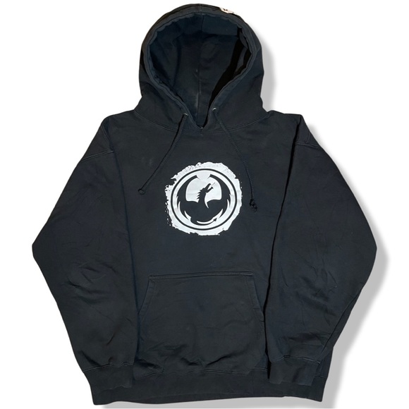 Vintage 90s Dragon Eyewear Hoodie - Picture 1 of 4